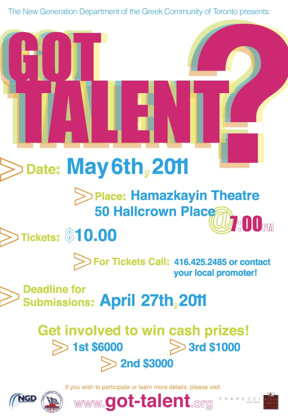 NGD Got Talent Poster