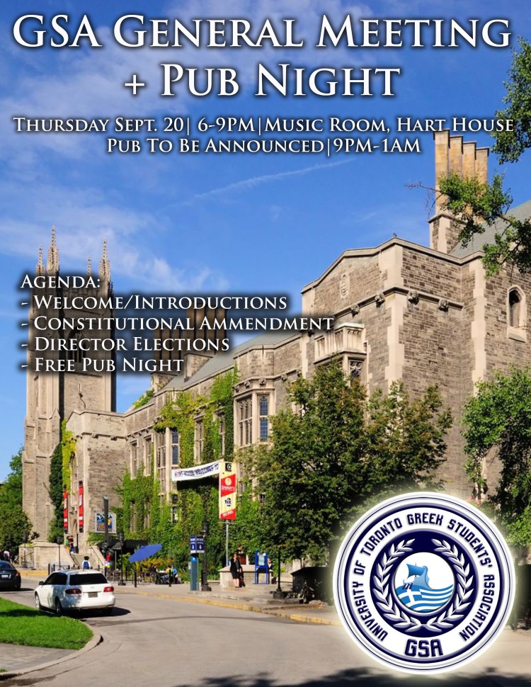 General Meeting Poster