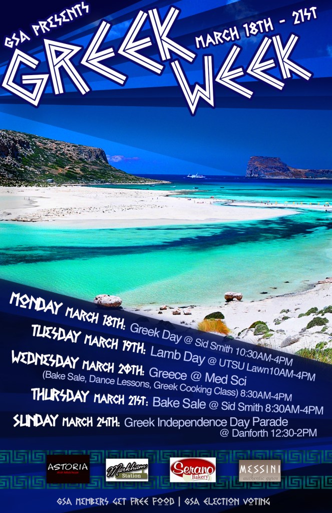 GreekWeek Poster
