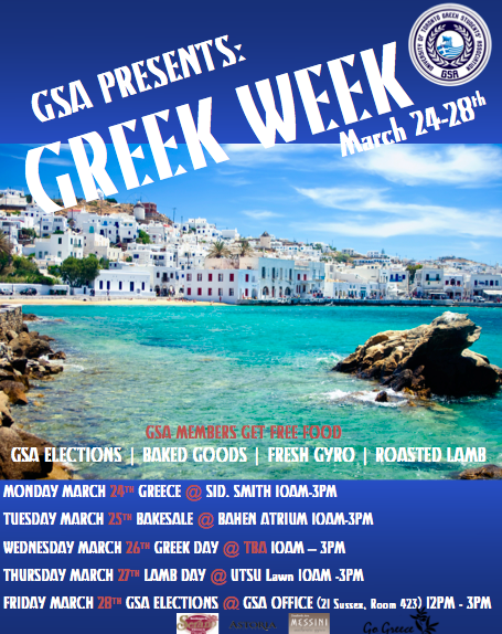 GSA GREEK WEEK
